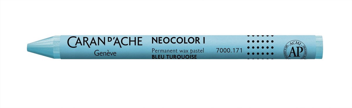 Caran d´Ache Neocolor I Permanente Waskrijt | Turkooisblauw (171)